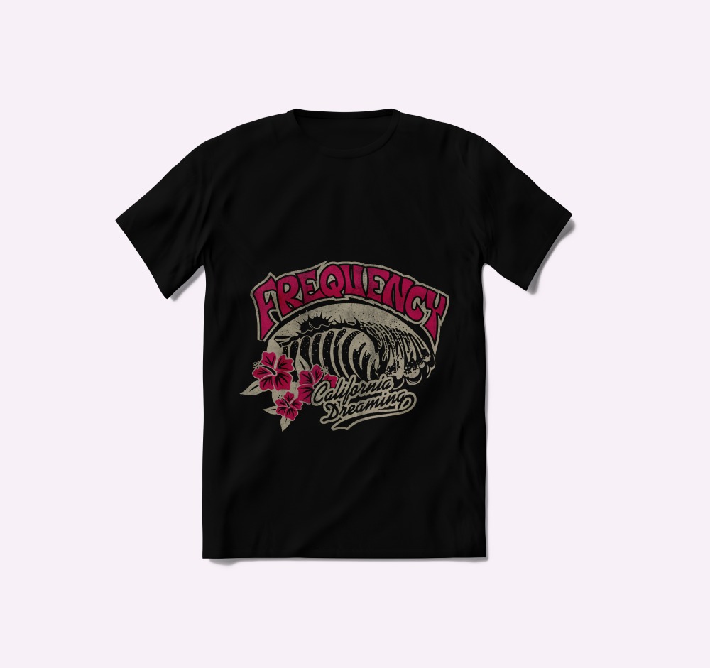 Frequency California Dreaming Surf Graphic T-Shirt