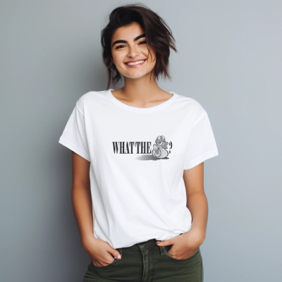 What The Mouse White T-Shirt