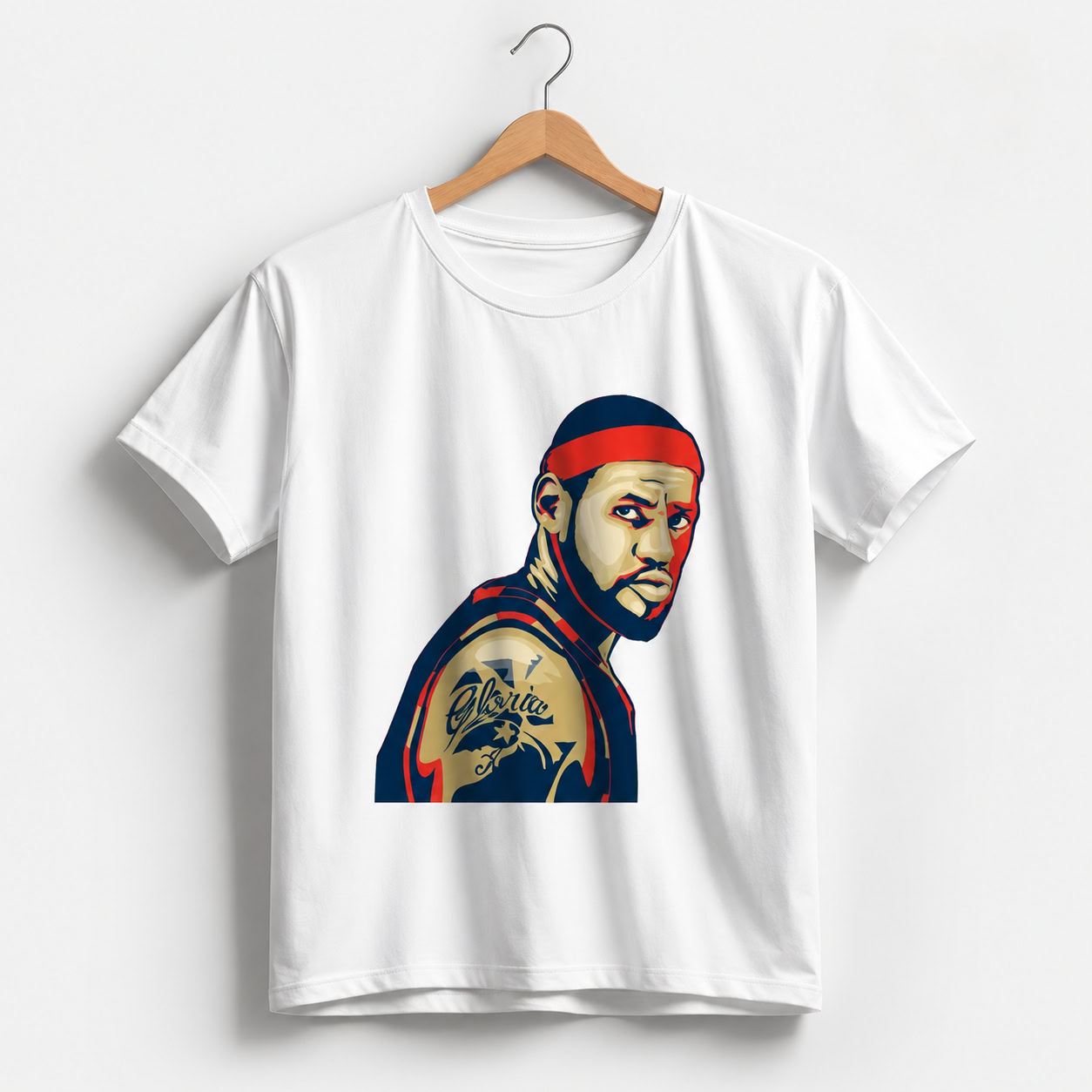Basketball Legend Inspired Graphic T-Shirt