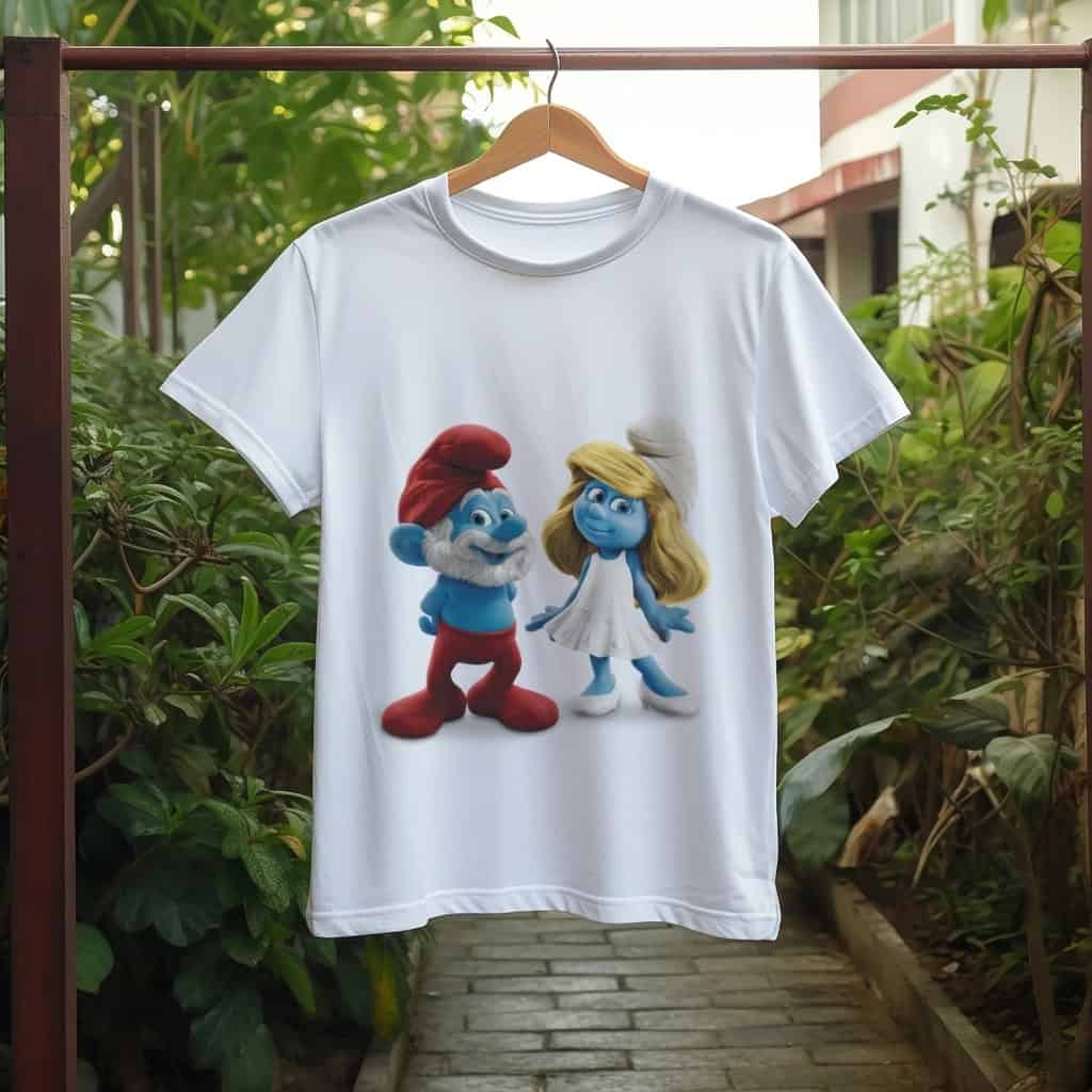 Kids Cartoon Duo Graphic T-Shirt