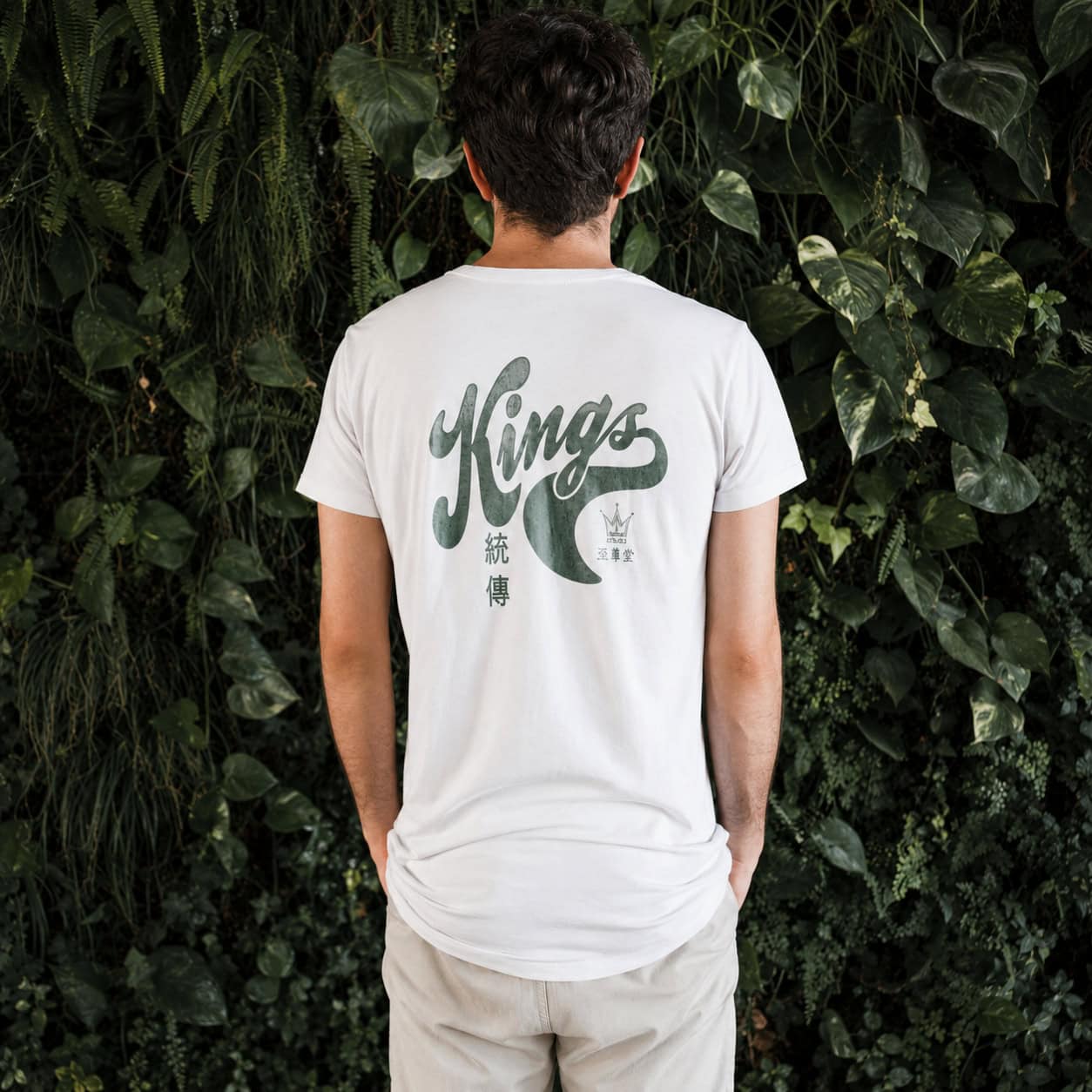Men's Kings Graphic Back Print T-Shirt