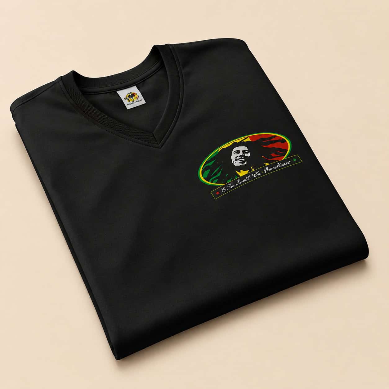 Just Be Awesome Graphic Black T-Shirt